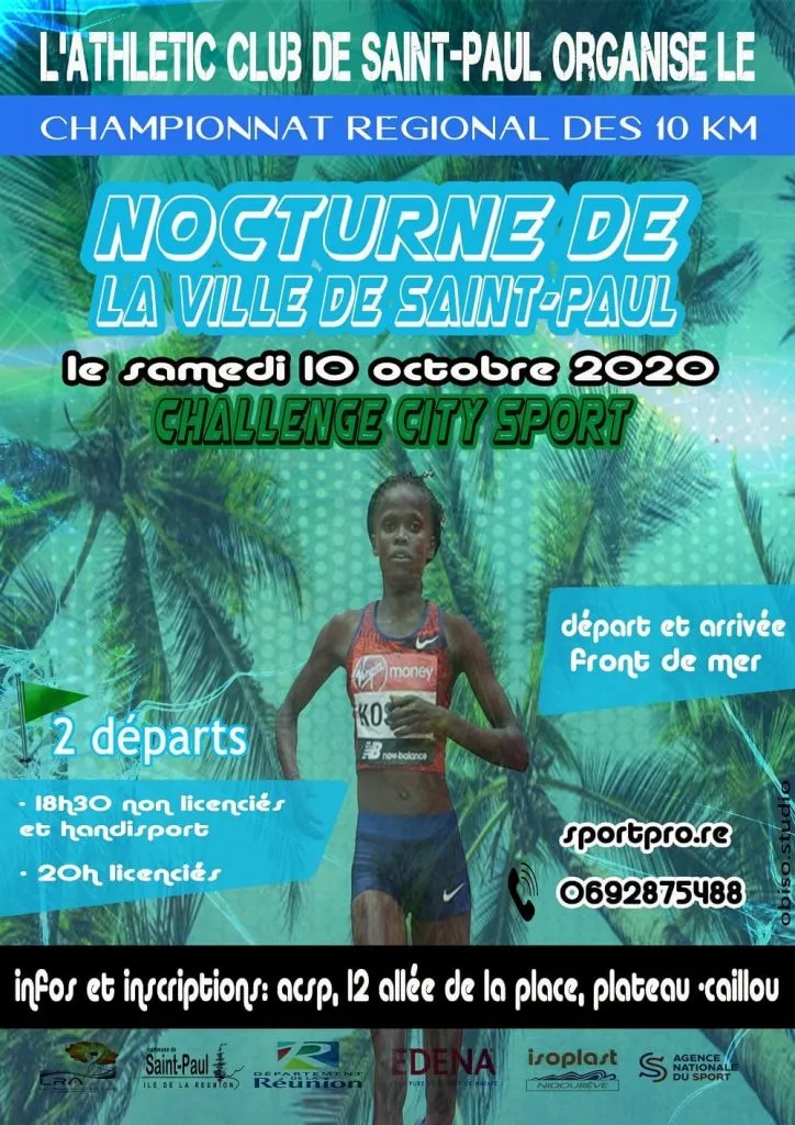 10 km nocturne de Saint Paul 2024 Inscription Résultats