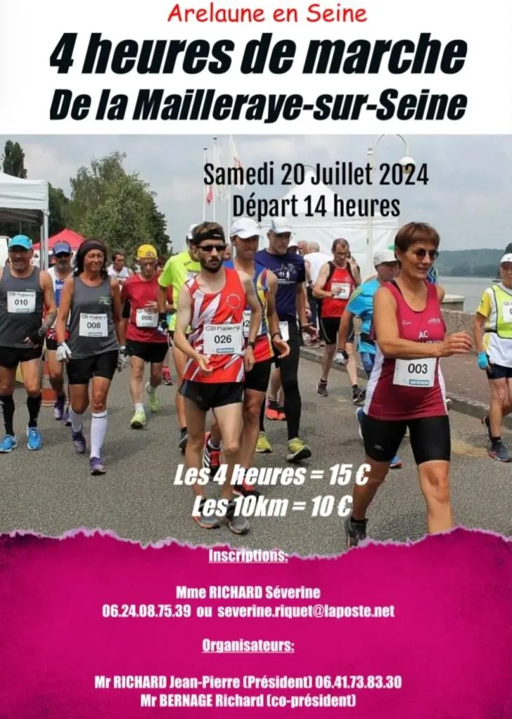 affiche de la course