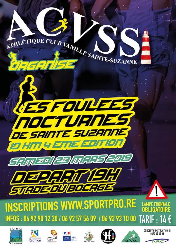 affiche de la course