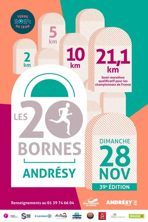 20 bornes d’Andresy 2024 Inscription Résultats