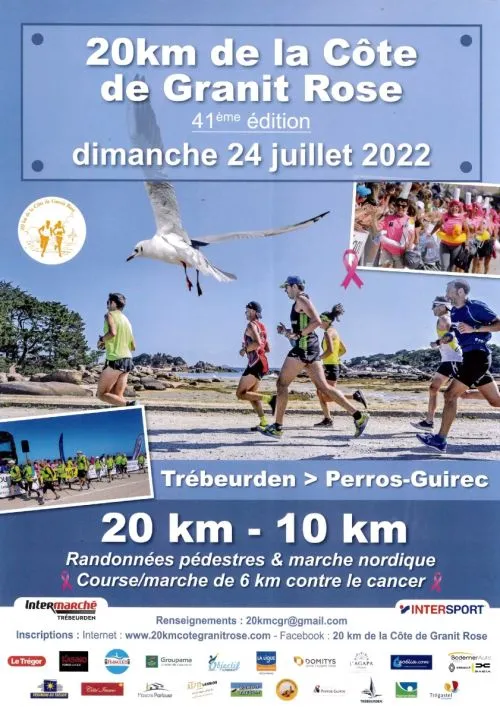 20 km de la Côte de Granit Rose 2024 Inscription Résultats