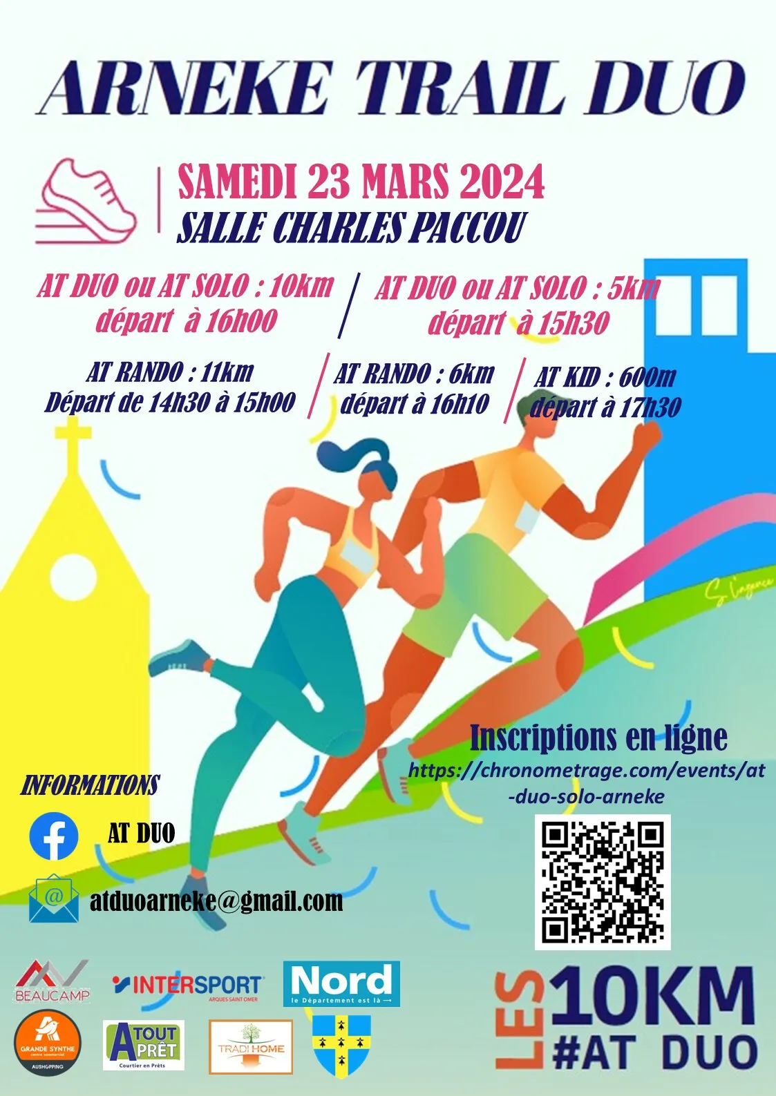 affiche de la course