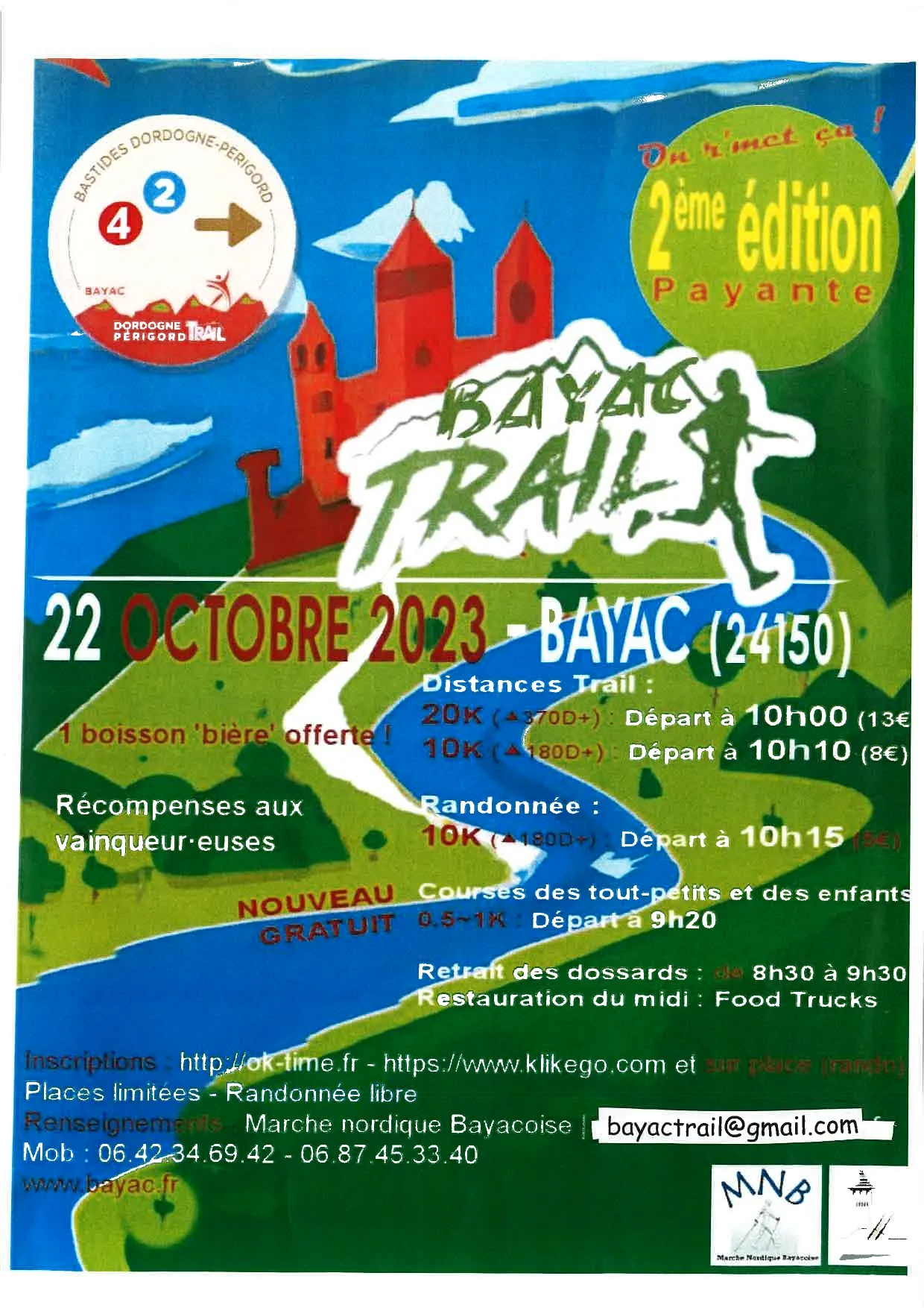 Bayac Trail 2024 Inscription Résultats