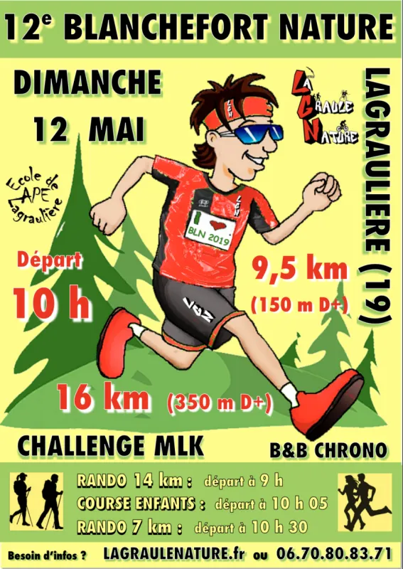 affiche de la course