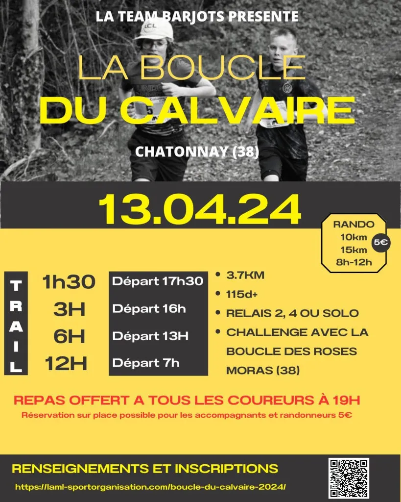 affiche de la course