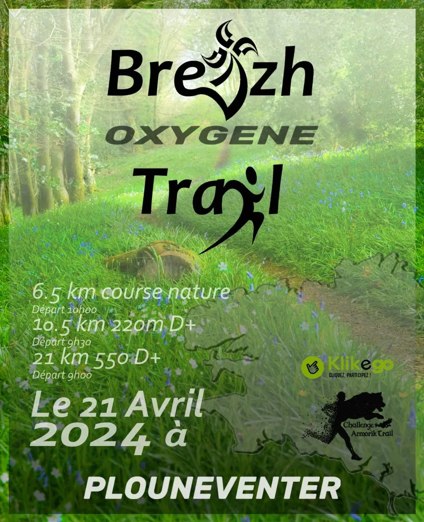 Breizh Oxygène Trail 2024 Inscription Résultats