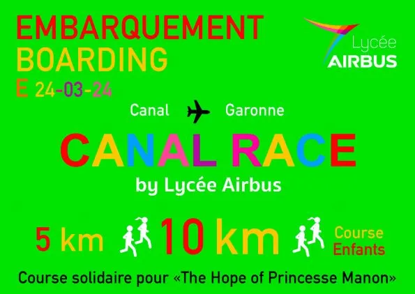 affiche de la course