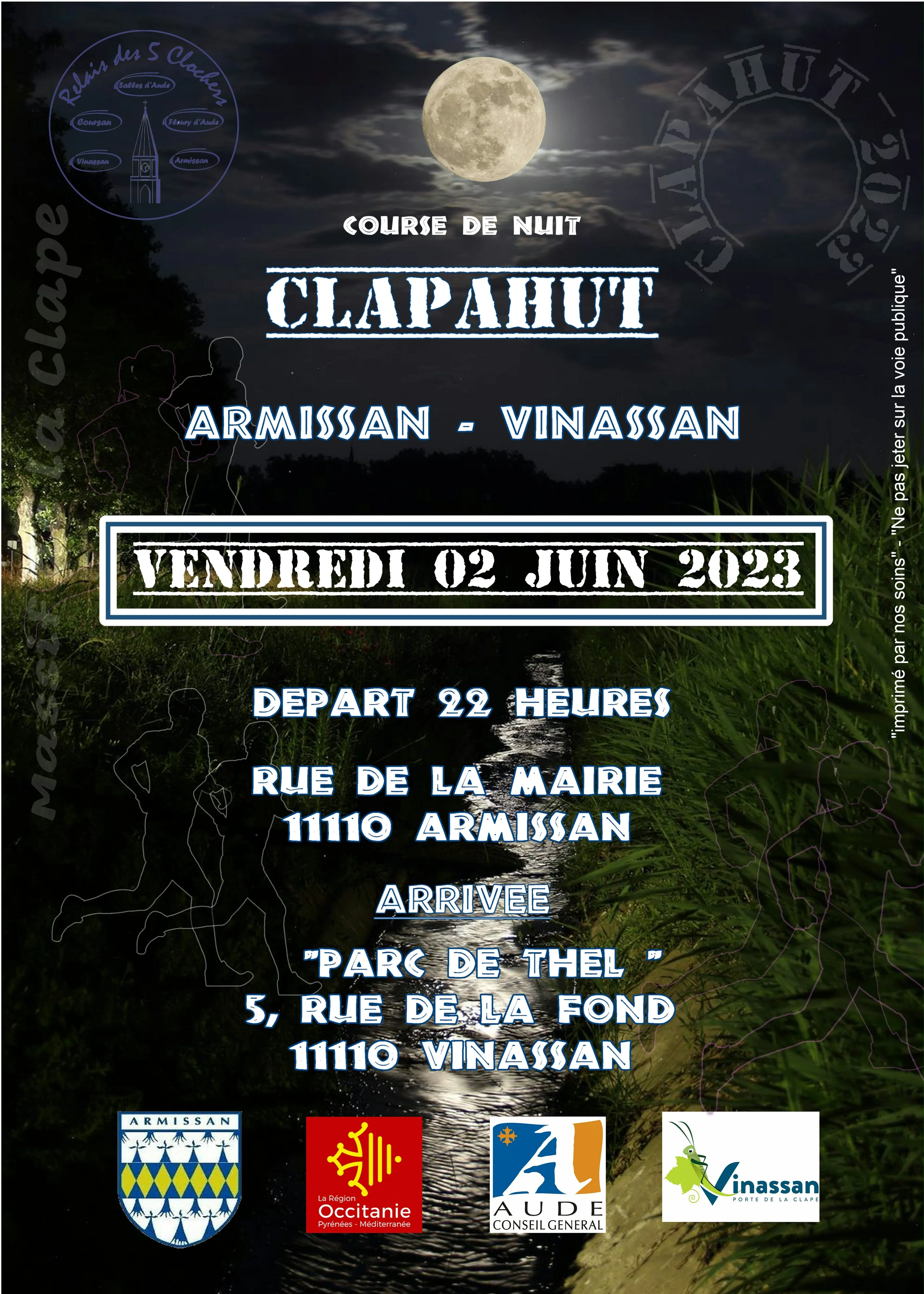 affiche de la course