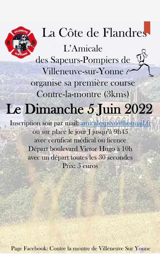 affiche de la course