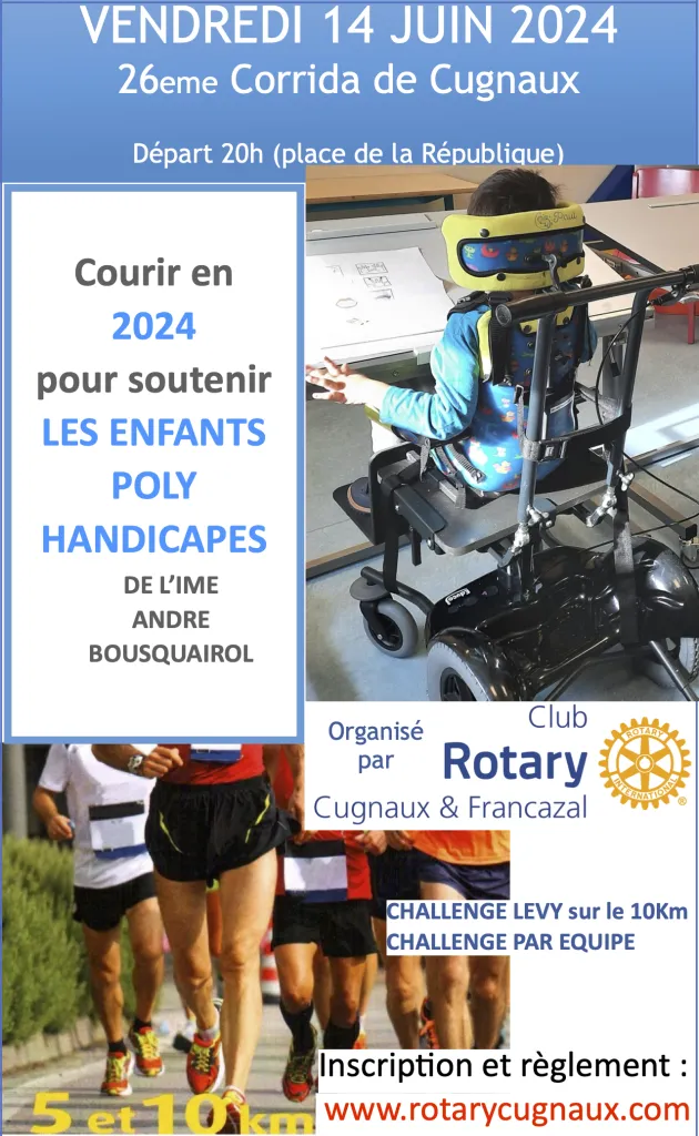 affiche de la course