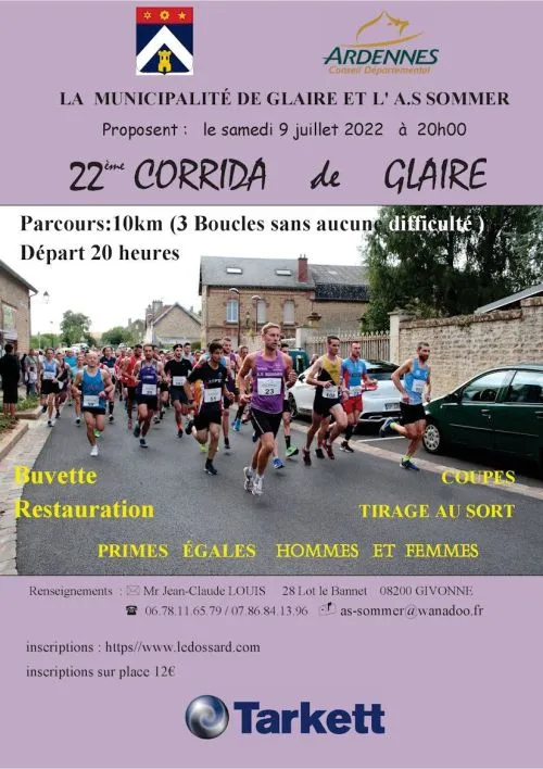 Corrida de Glaire 2024 Inscription Résultats