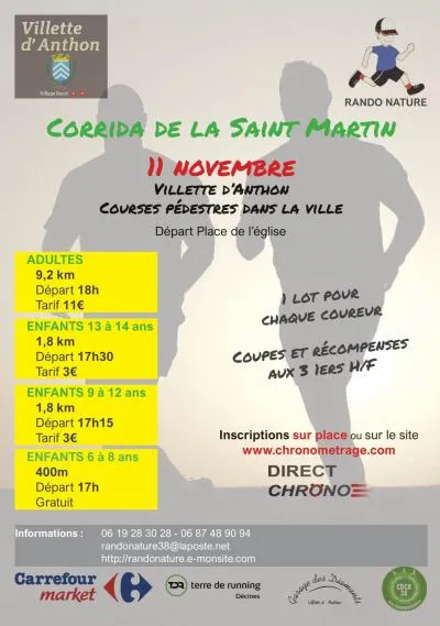 affiche de la course