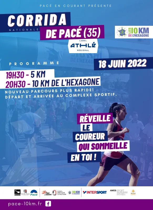 affiche de la course