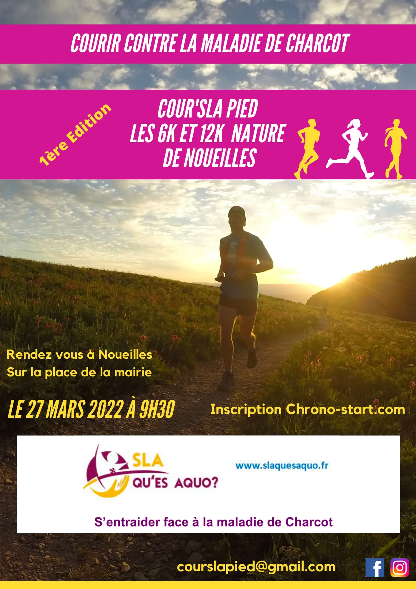 affiche de la course