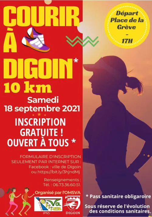 affiche de la course