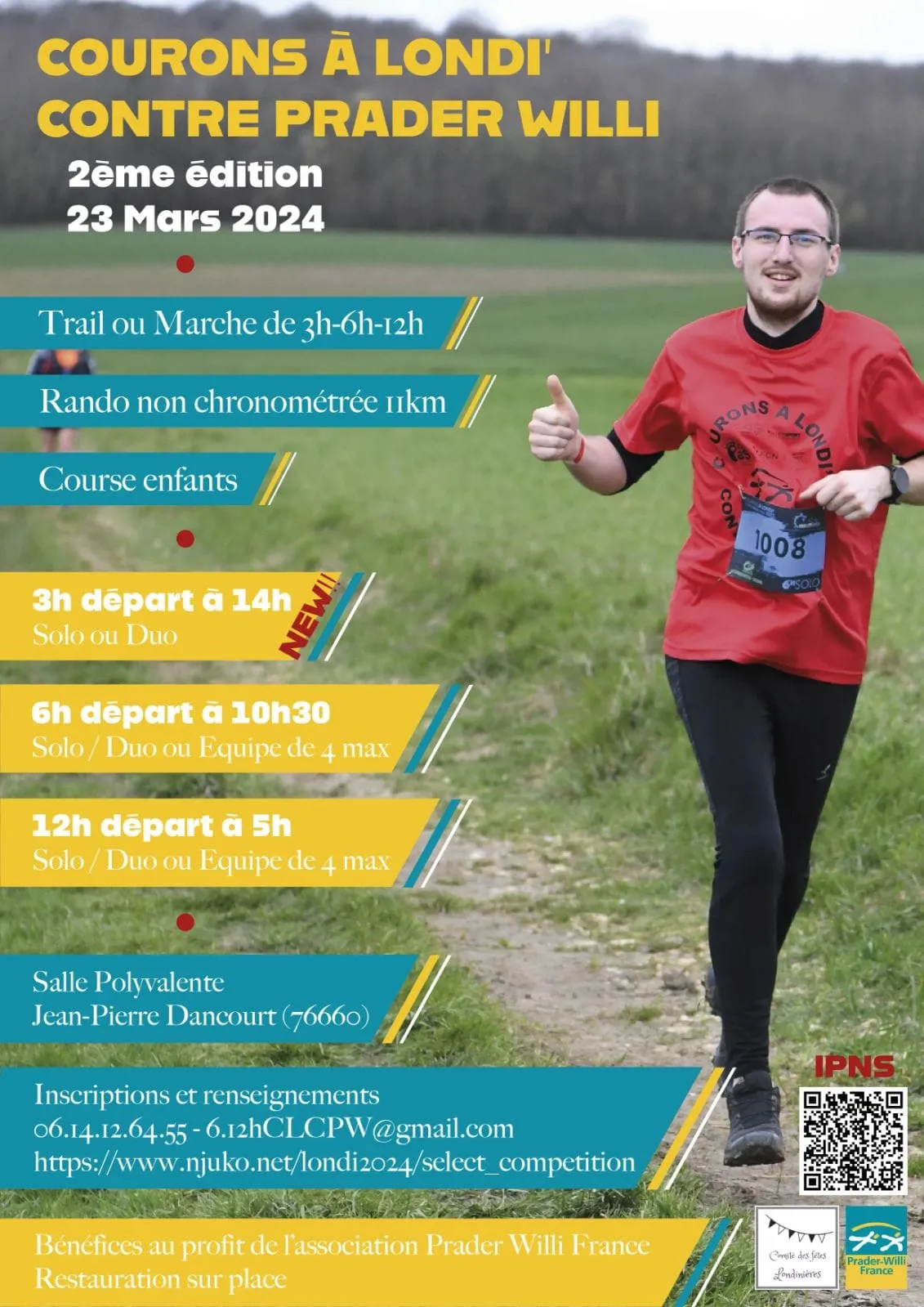 affiche de la course