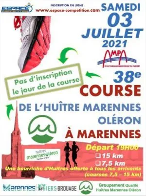 Course de l’Huître Marennes Oléron 2024 Inscription Résultats