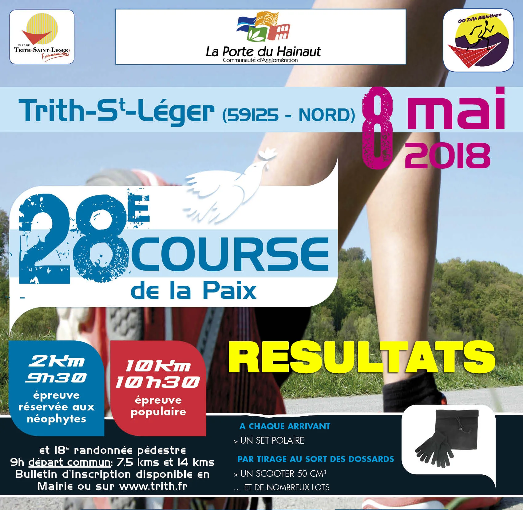 affiche de la course