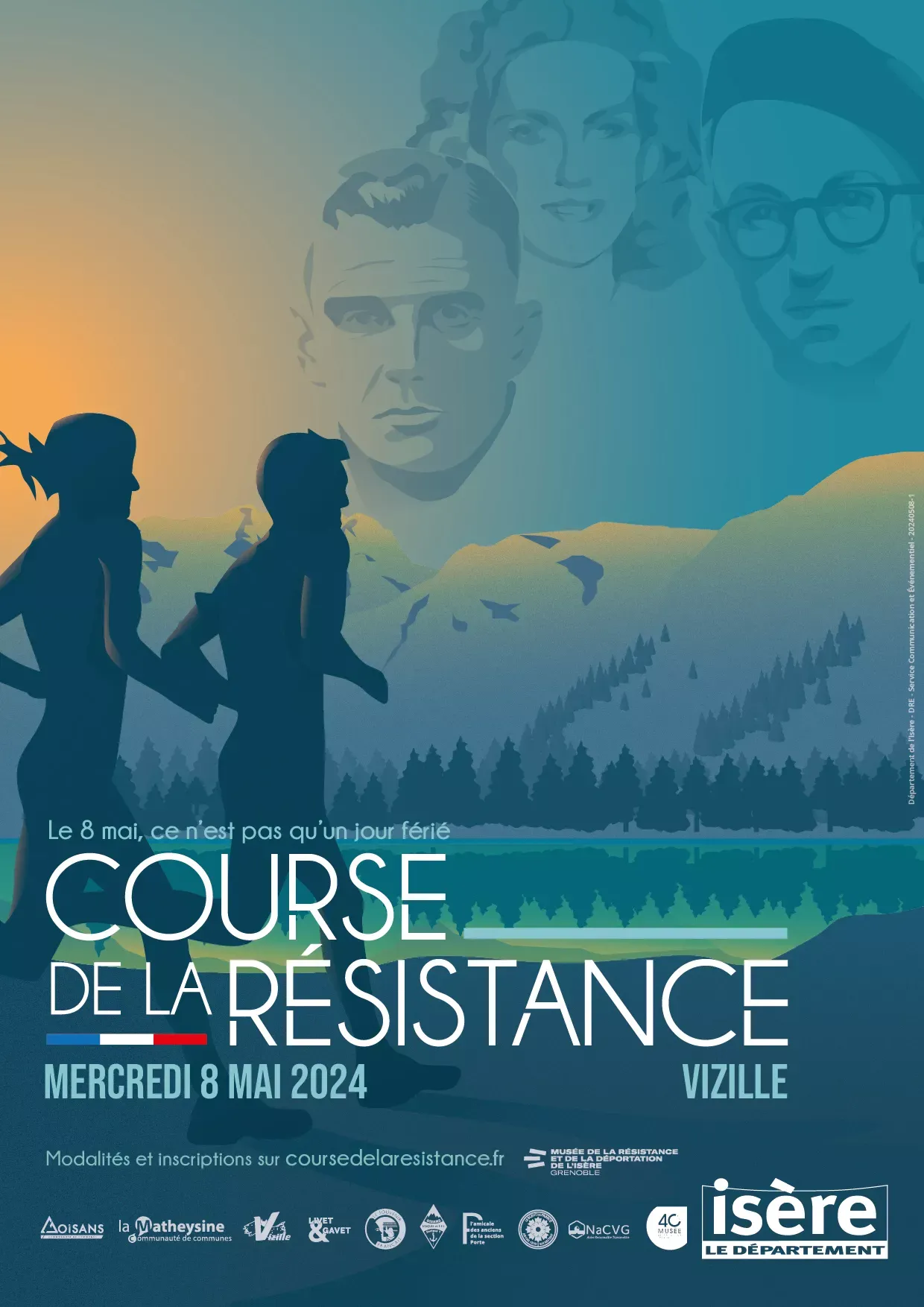 affiche de la course