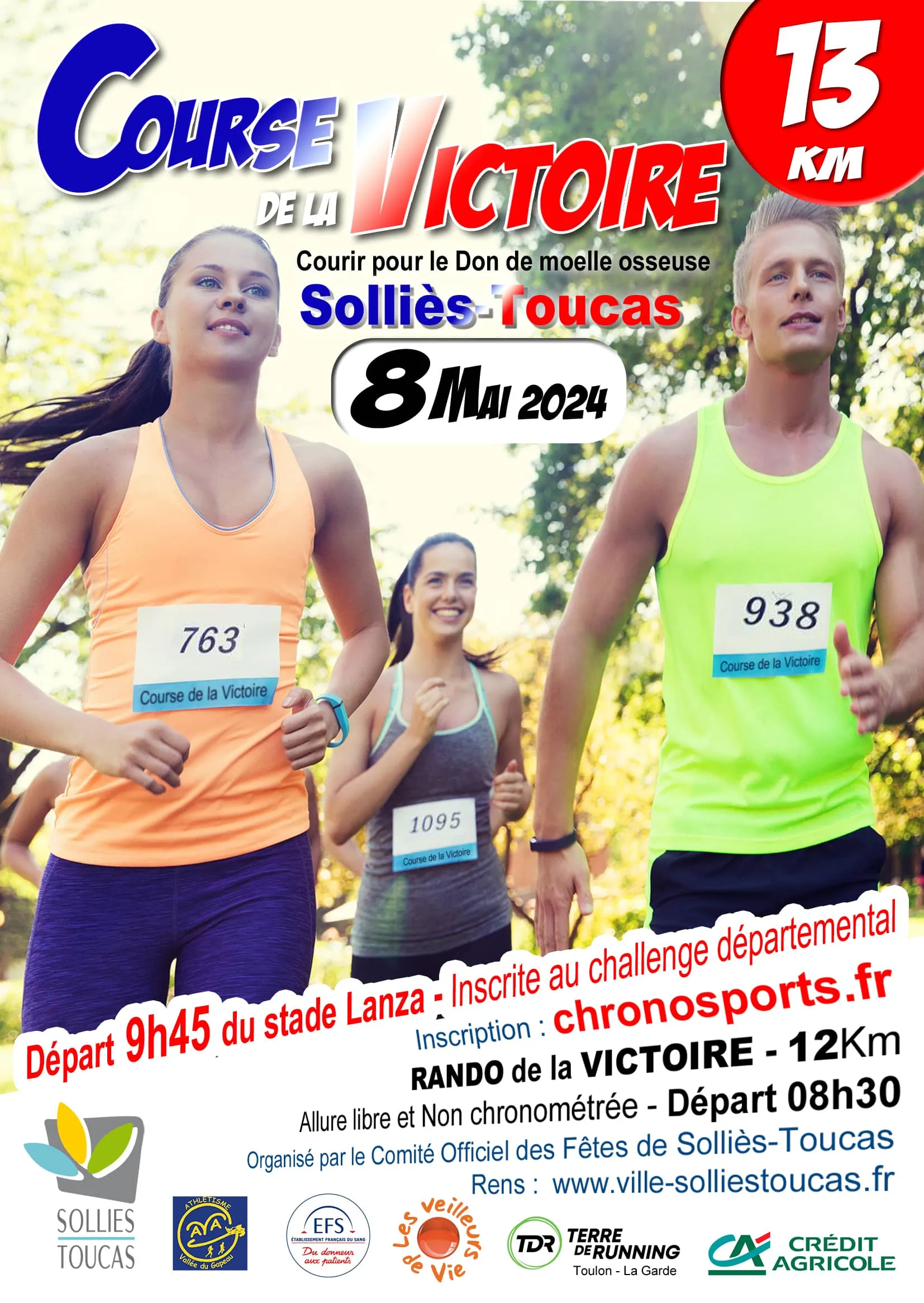 affiche de la course