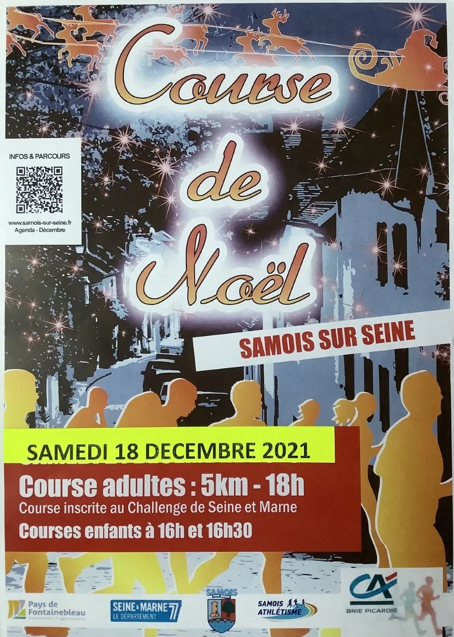 Course de noël – Samois sur seine 2024 Inscription Résultats