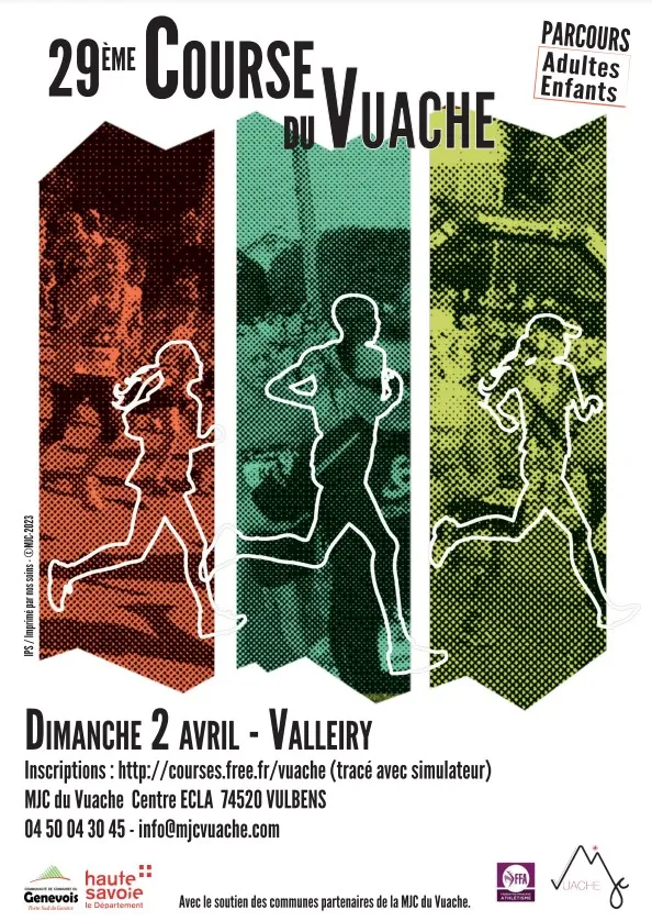 affiche de la course