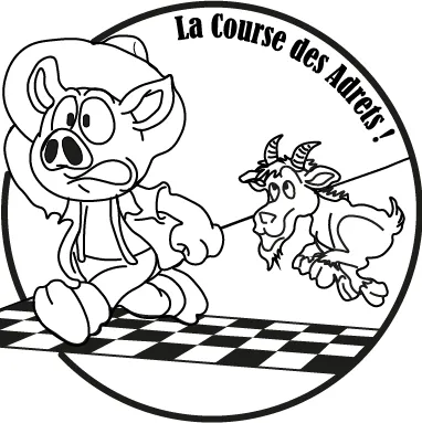 affiche de la course