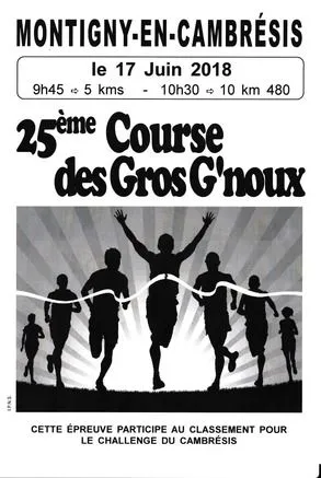 affiche de la course