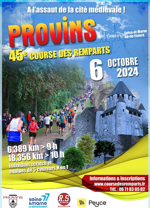 Course des Remparts – Provins 2024 Inscription Résultats