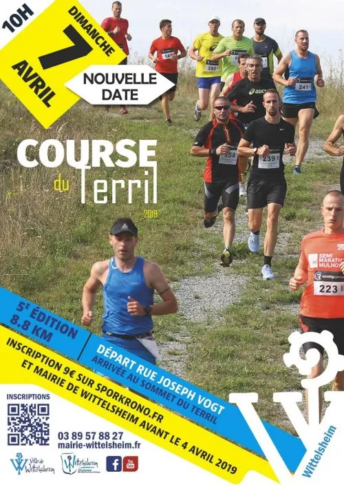 affiche de la course