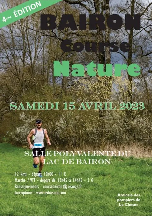 affiche de la course