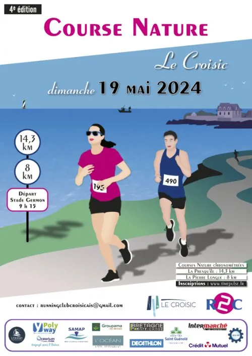 affiche de la course