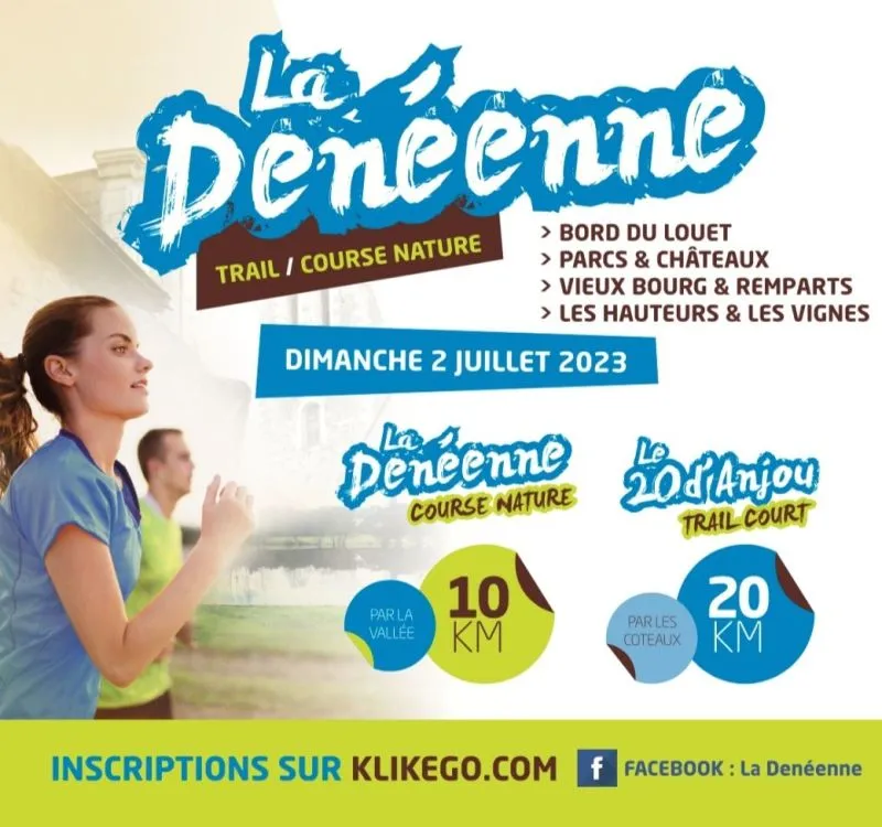 Course nature la denéenne – Trail le 20 d’Anjou 2024 Inscription Résultats