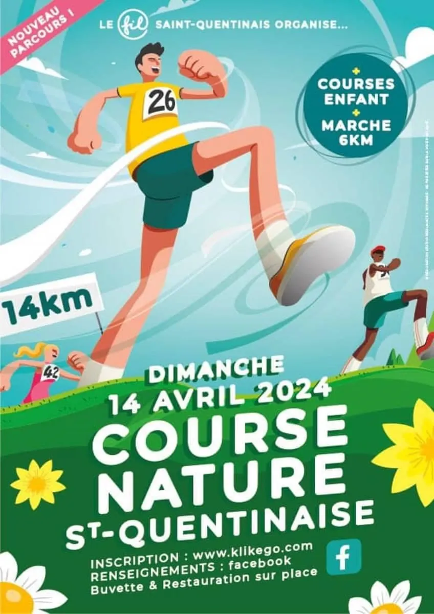 affiche de la course