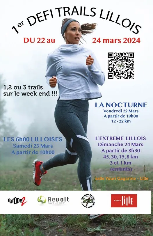 Défi Trails Lillois 2024 Inscription Résultats