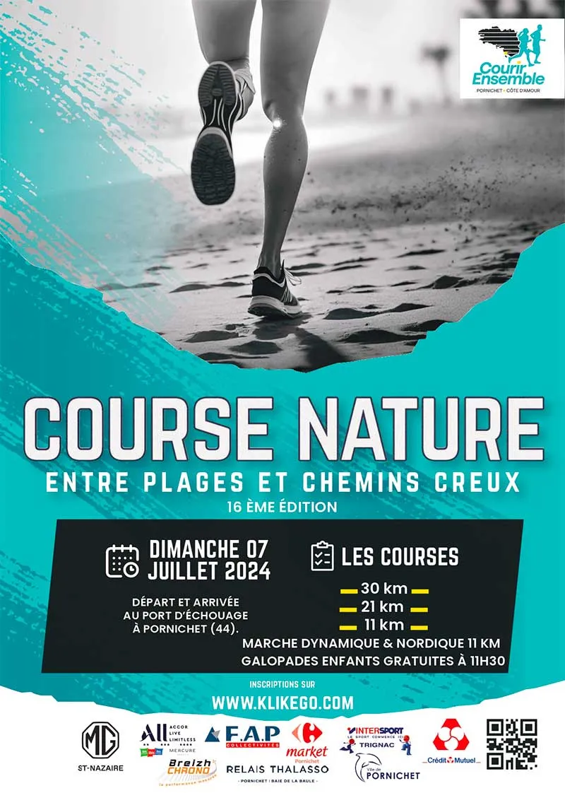 affiche de la course