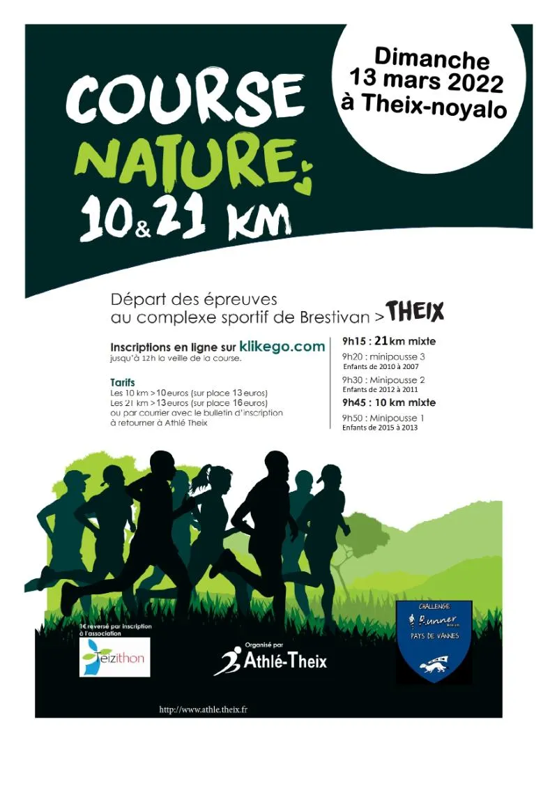 affiche de la course