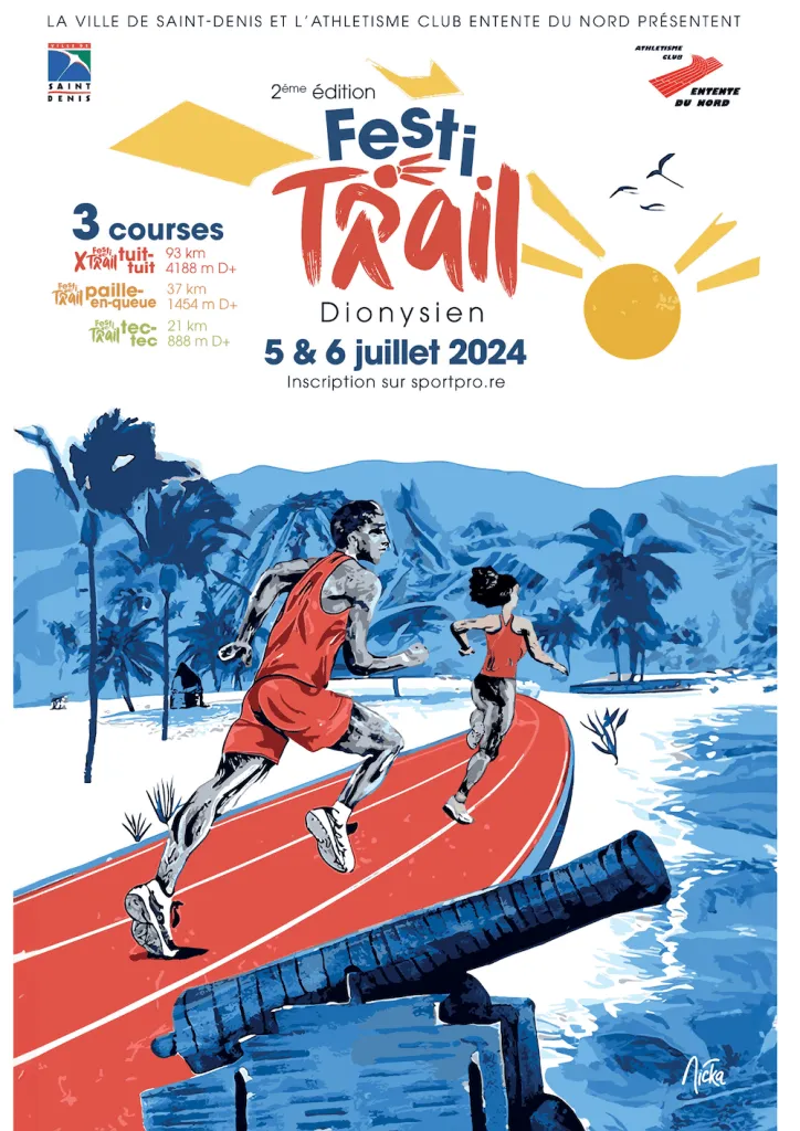 affiche de la course