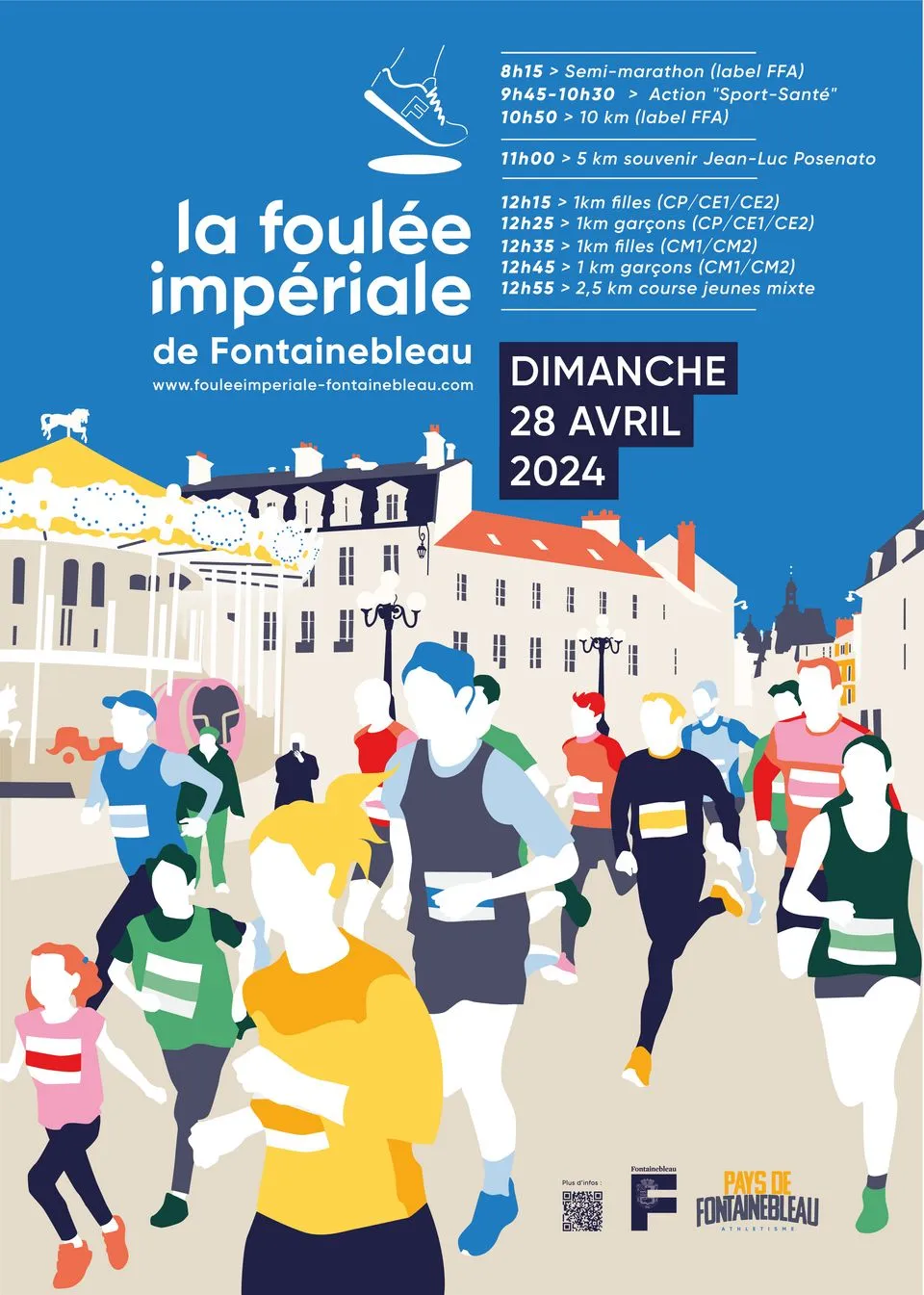 Foulée Imperiale de Fontainebleau 2024 Inscription Résultats