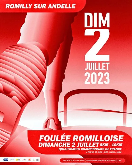 affiche de la course