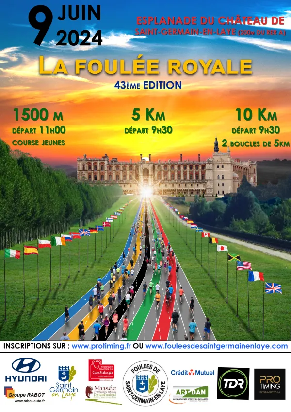 affiche de la course