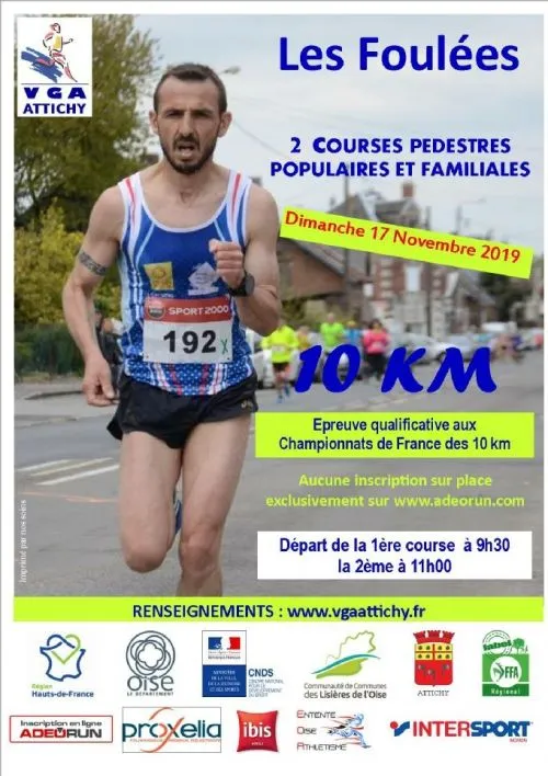 affiche de la course