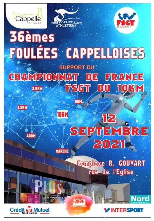 affiche de la course