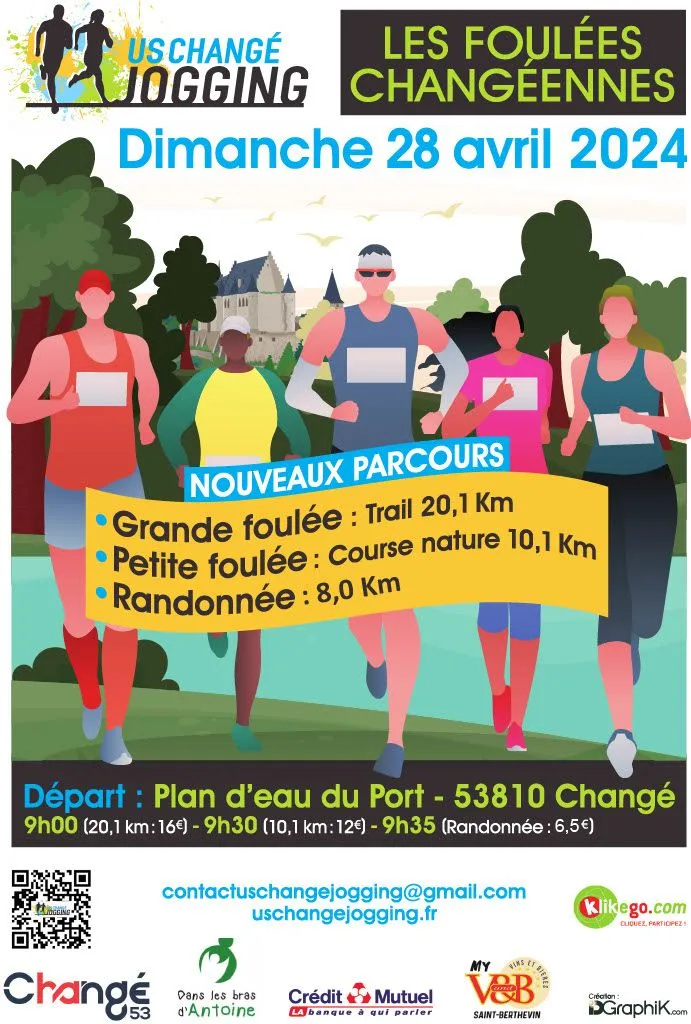 affiche de la course