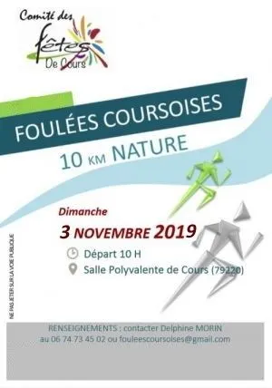 affiche de la course