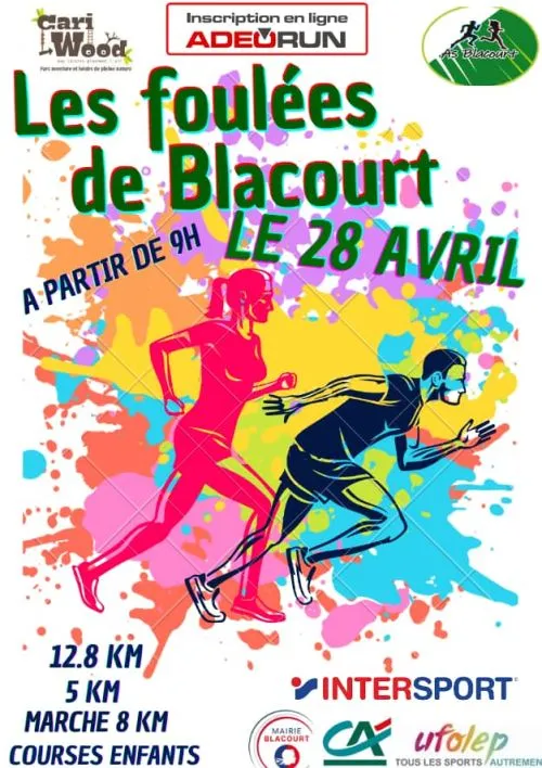 affiche de la course