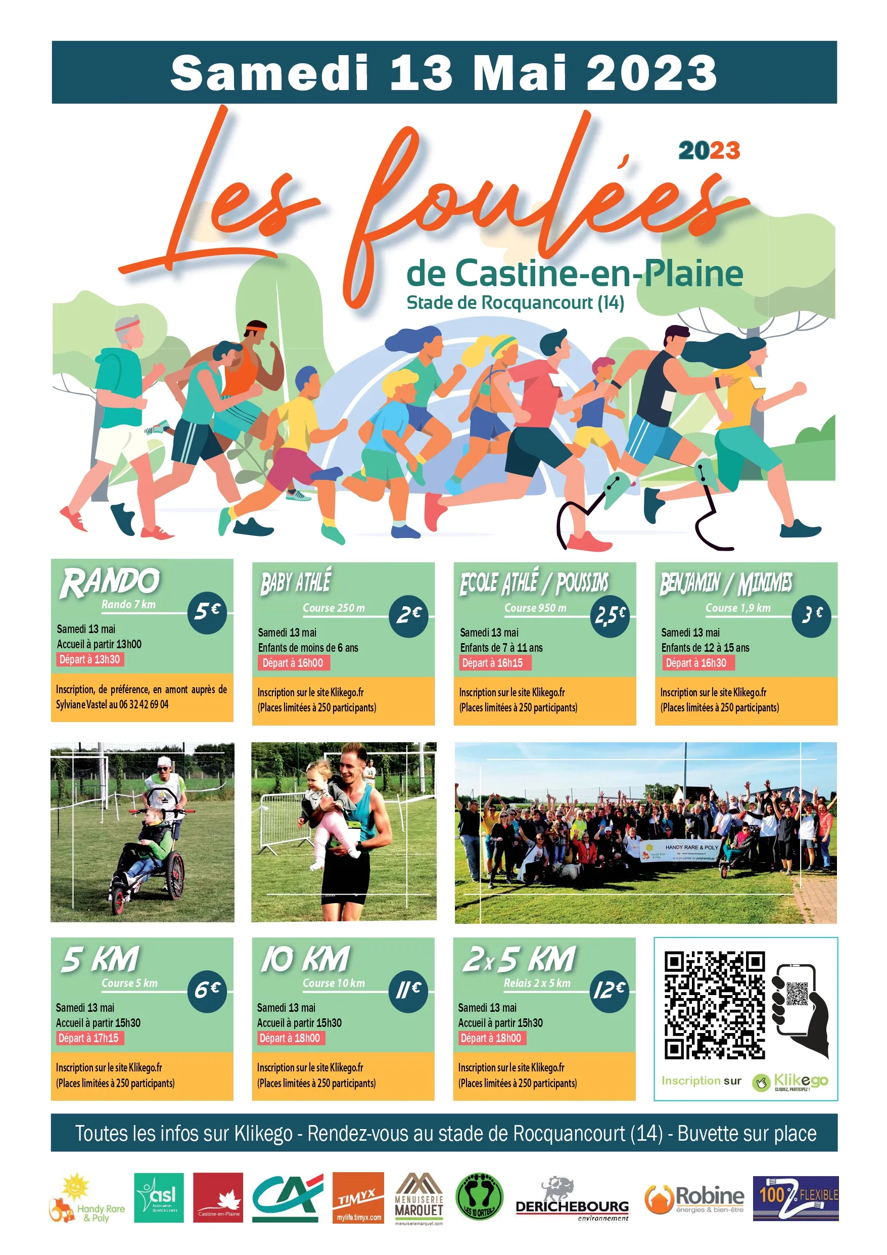 affiche de la course