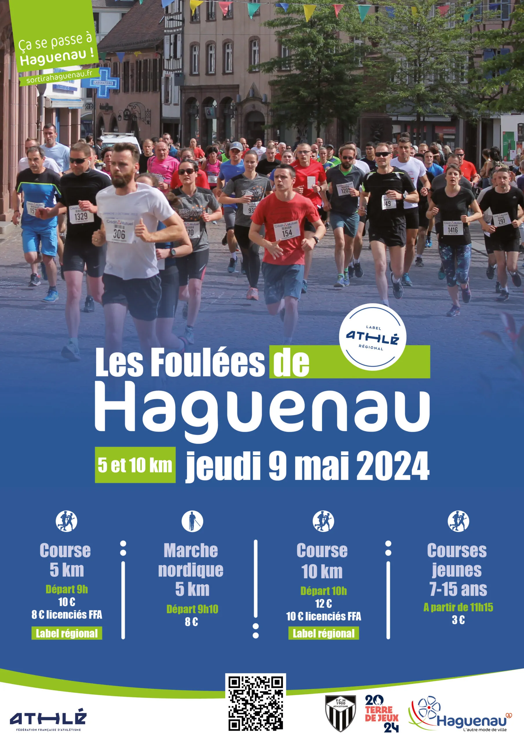 Foulées de Haguenau 2024 Inscription Résultats