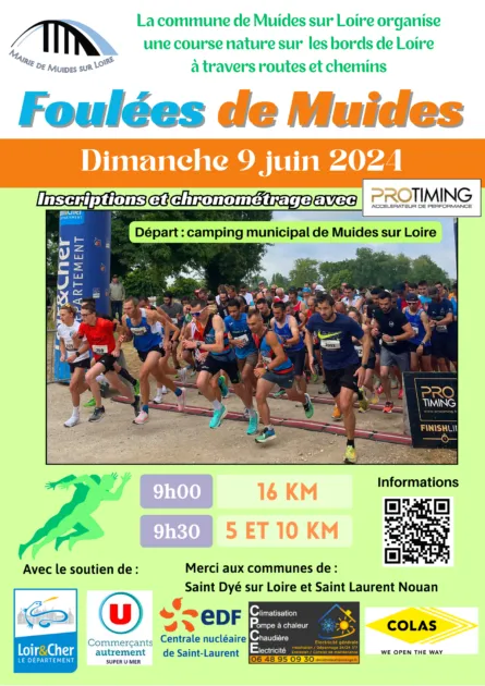 affiche de la course