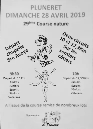 affiche de la course